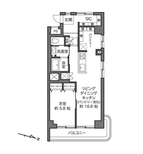 ★仲介手数料無料★秀和目黒駅前レジデンス（青い瓦屋根と特徴的なバルコニーの秀和シリーズ）