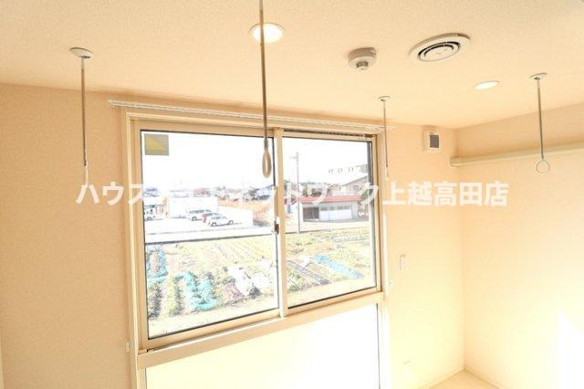 ロジュマン シュシュ Ｃの展望|室内物干し