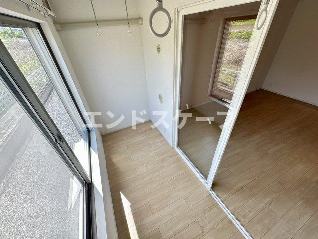 コンフォート　古屋　Ｃのバルコニー|高崎、前橋のお部屋探しはエンドスケープまで！お客様の理想お聞かせ下さい♪
