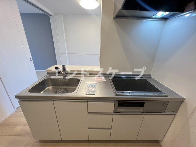 カメリア　塩川　Ｂのキッチン|高崎、前橋のお部屋探しはエンドスケープまで！お客様の理想お聞かせ下さい♪