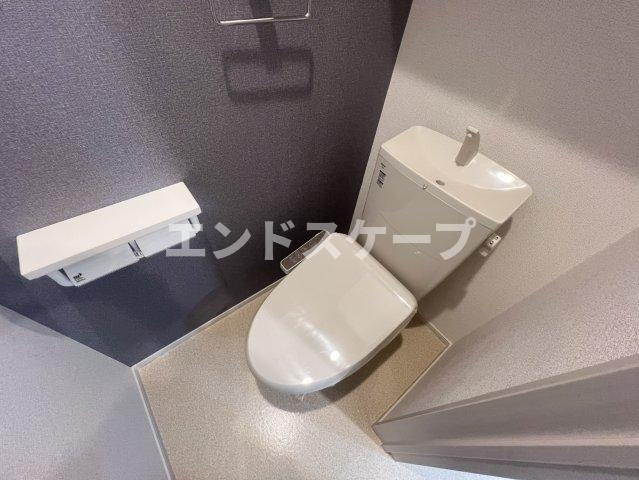 カメリア　塩川　Ｂのトイレ|高崎、前橋のお部屋探しはエンドスケープまで！お客様の理想お聞かせ下さい♪