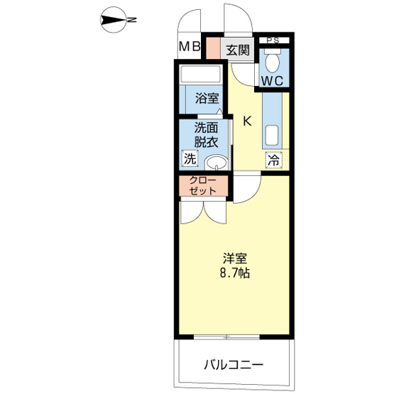 【間取り】 | エクセレント一葉