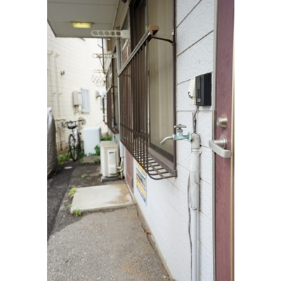 【外観】 | 幕張レジデンス | 屋外洗濯機置き場