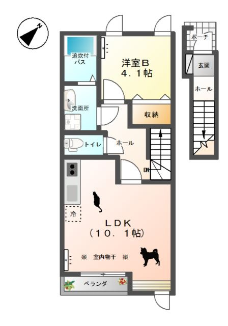 クレディールの間取り