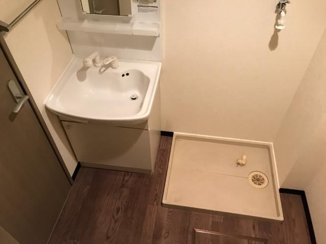 エスポアガーデンの洗面所|洗面