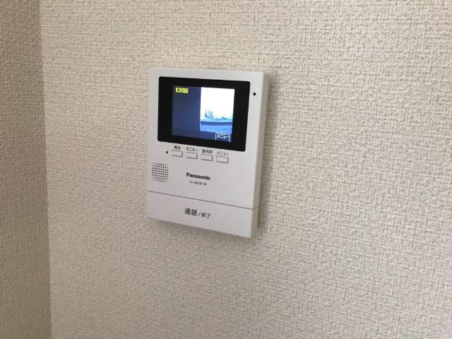 エスポアガーデンの内装|カメラ付インターホン