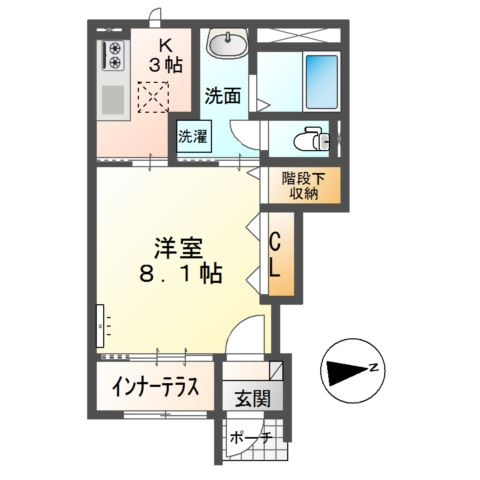 フィールドアップ横井の間取り