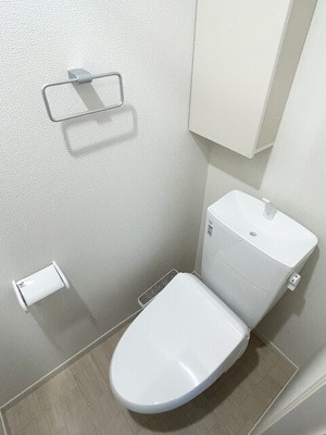 温水洗浄機能付きのトイレ