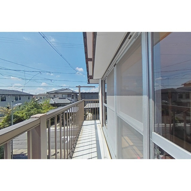 古市場1丁目貸家のバルコニー