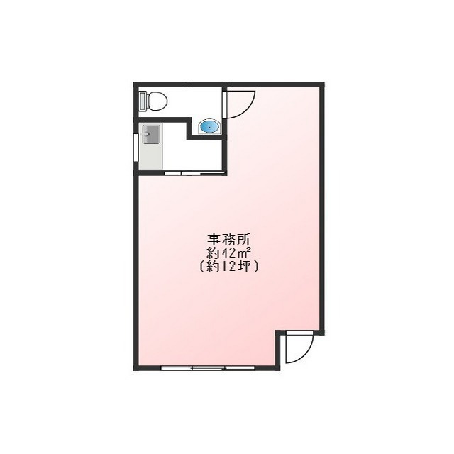 青木ビル(今川町)の間取り