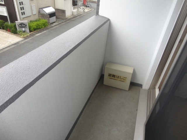 レジデンス斑鳩のバルコニー