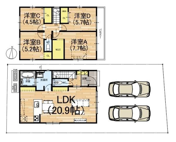 奈良市柏木町 ２号地 ／新築一戸建