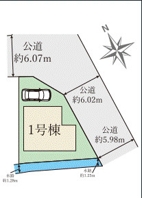【区画図】 | Terrechez京都市伏見区醍醐下山口町１期 | 区画図