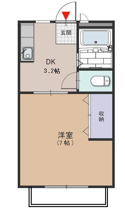 天美参番館の間取り