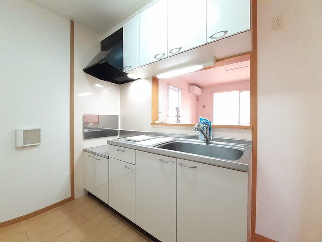 プラシードＣのキッチン|きれいなキッチンです