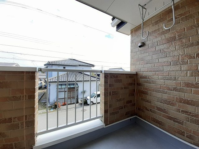 ブライト・ブルックＡのバルコニー|陽当たり良好なバルコニーです
