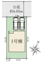 【区画図】 | Terrechez京都市伏見区桃山南大島町１期 | 区画図