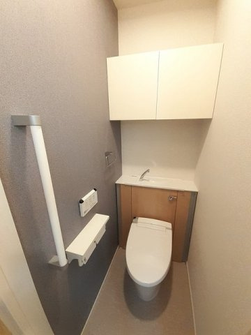 フランフラワーＢのトイレ