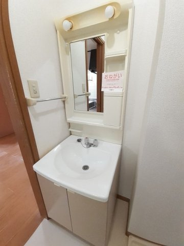 ハイツ十蓮寺Ａ棟の洗面所