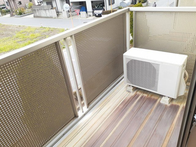 【バルコニー】 | グリーンハイツ水海道Ｂ