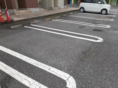 【駐車場】 | グリーンハイツ水海道Ｂ