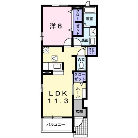 ノーブル・ヴィラの間取り