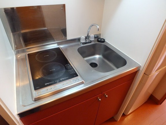 レオパレス　プラスＮ＆Ｋのキッチン|2口電気コンロ