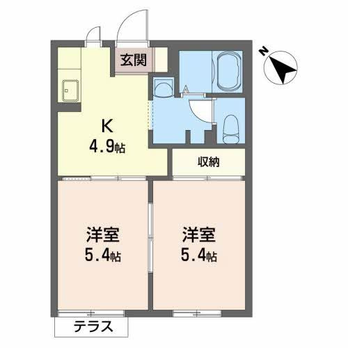 イーストコートの間取り