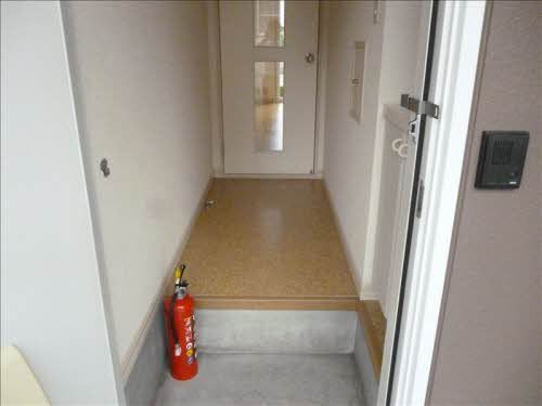 グリーン・キャッスルＢの玄関