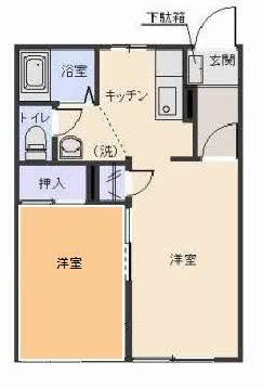 グリーン・キャッスルＢの間取り