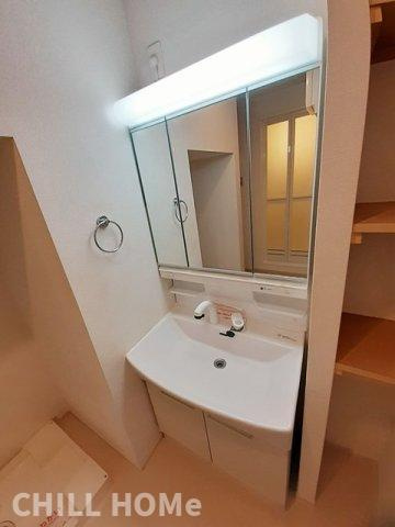 マーベラス山王Ｃの洗面所|当社、チルホームのHPもご覧ください(^^)/物件情報多数♪