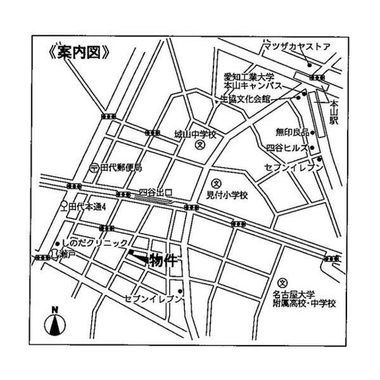 【地図】 | エステートピア神村EAST