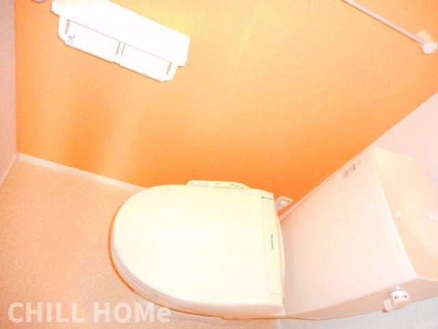 リオンドール駒形Ｂのトイレ|当社、チルホームのHPもご覧ください(^^)/物件情報多数♪