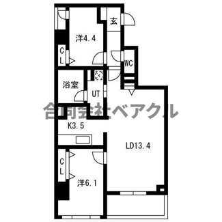 【間取り】 | Mare 京都一条