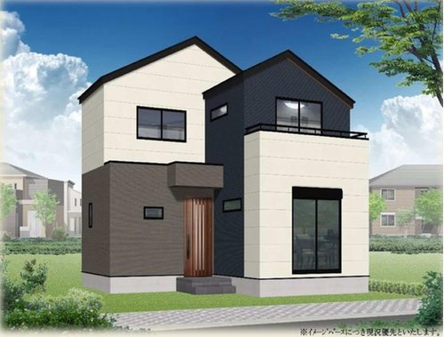 【横浜市旭区西川島町112-18新築戸建て】★仲介手数料無料★（鶴ケ峯小学校・西谷中学校）の外観パース