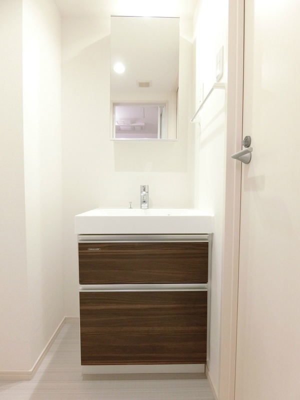 リブリ・フルール千里丘の洗面所|コンパクトで使いやすい洗面所