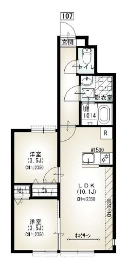 板橋区成増４丁目のアパート