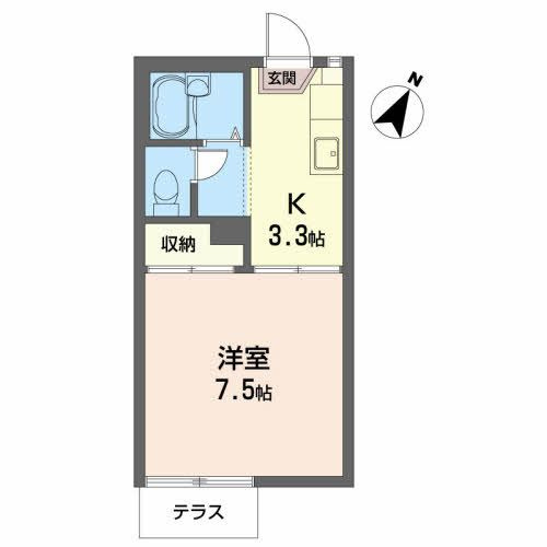 タウニィ小野の間取り
