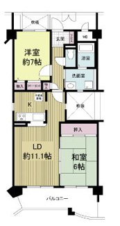 【間取り】 | ＫＤＸレジデンス夙川ヒルズ ３番館（旧オクトス夙川）