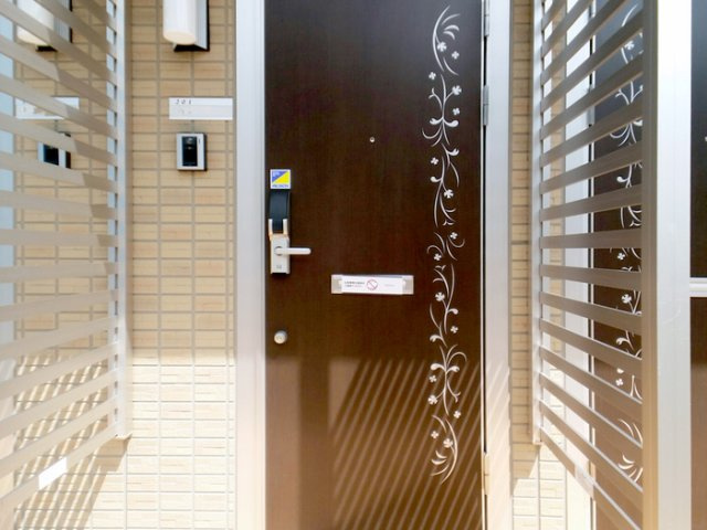 Ｐｉｓｏ長岡Ⅱの玄関