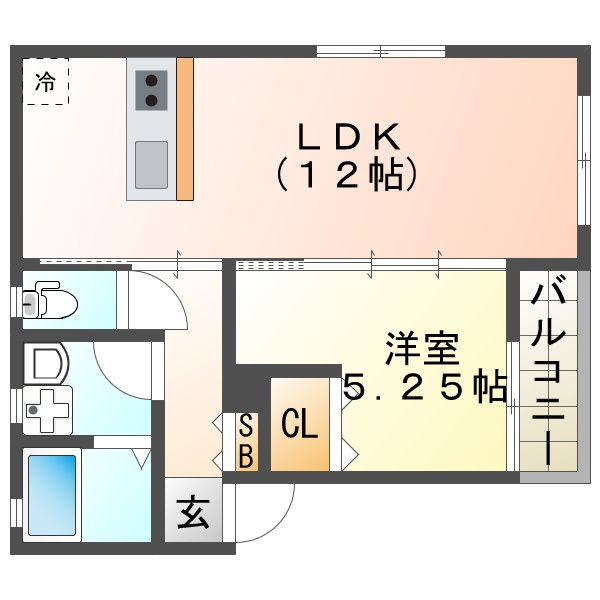 KARIN舞子公園の間取り