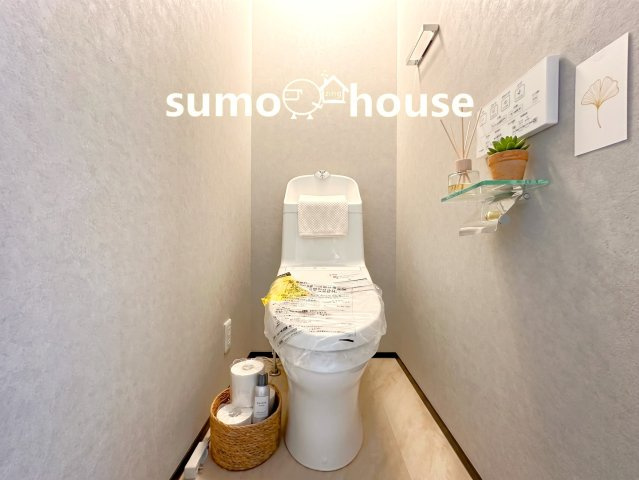 馬場3丁目　全3棟　B棟のトイレ|トイレです
