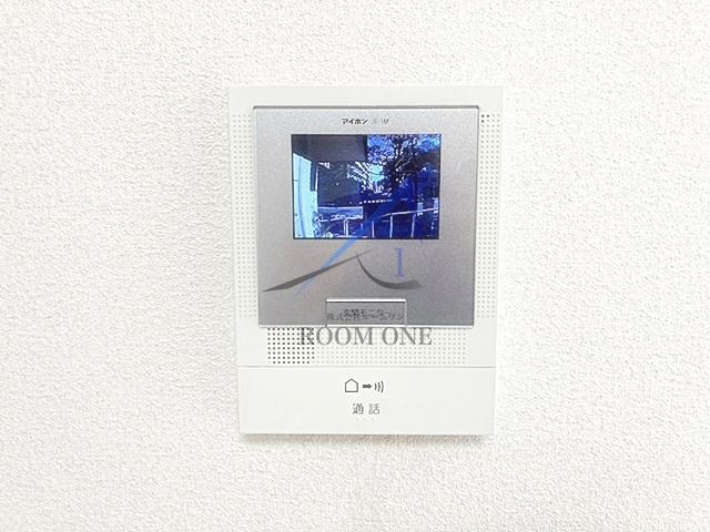 グリーンヒル不動前のセキュリティ|モニター付きインターホンです。