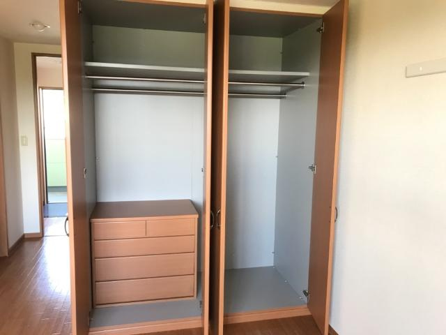 ヒーリングパレスの収納|クローゼット