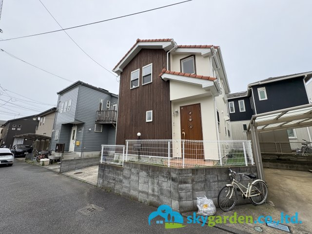 藤沢市鵠沼海岸５丁目　中古戸建　全１棟の外観|外観もきれいです