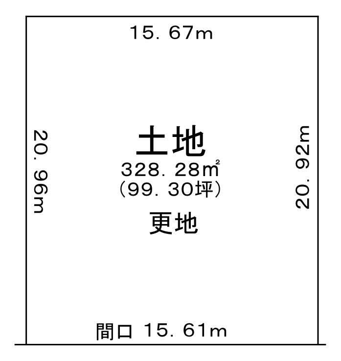 平川広田の土地図