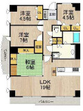 アーデンコート住吉川の間取り