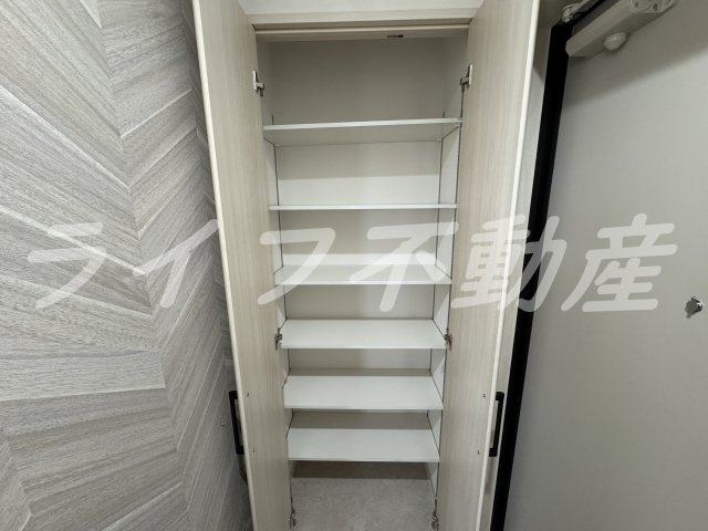 ラモーナ稲田本町の収納|小物を収納するのに便利です