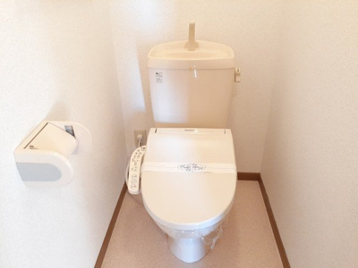 【トイレ】 | エクセラン | 落ち着いた色調のトイレです
