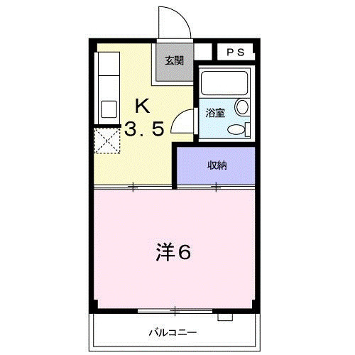 ハイムエトワ－ルの間取り